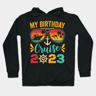 Birthday Cruise 2023 Birthday Party Cruise Squad Hoodie
